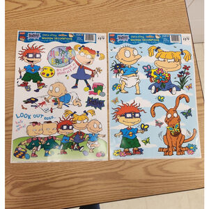 New! Vintage Rugrats Easter Window Clings